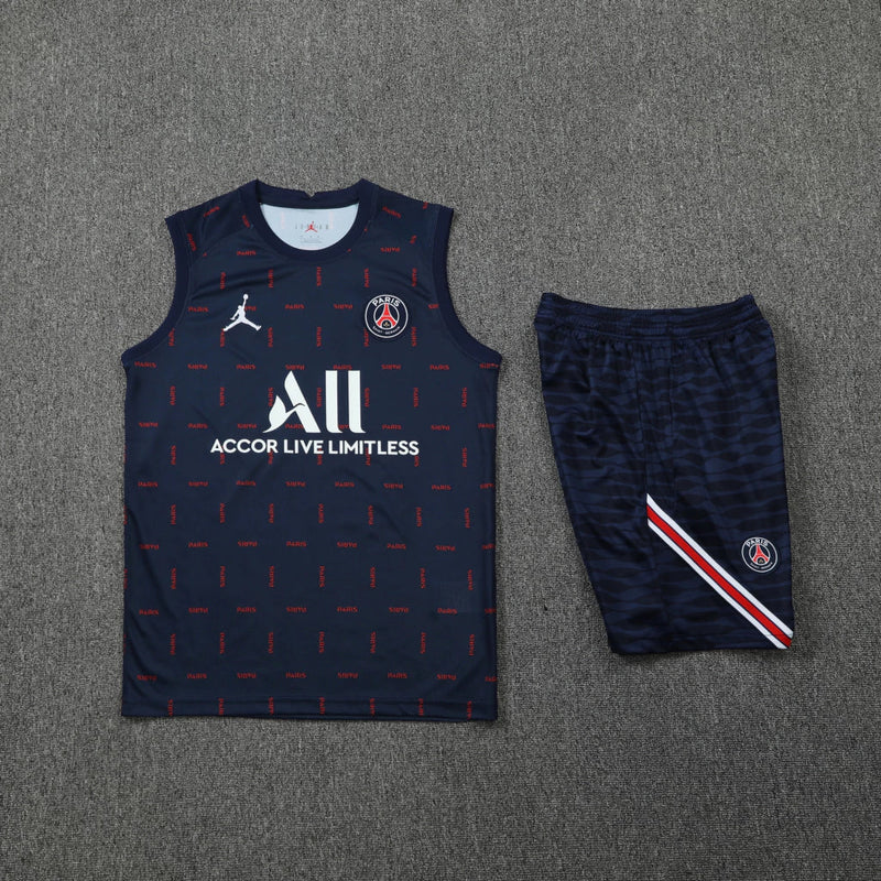 Conjunto Regata PSG Training 22/23 Jordan - Azul