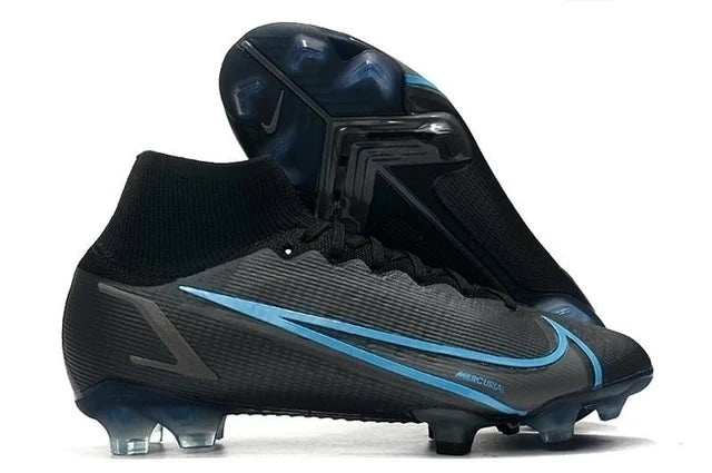 Chuteira de Campo Nike Mercurial Vapor 14 Elite FG Black Boost