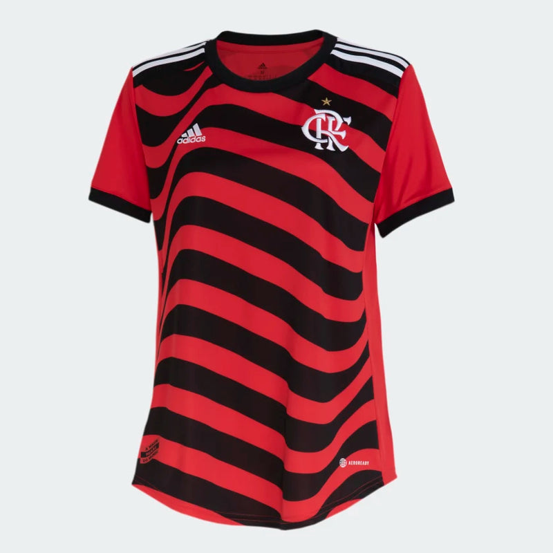 Camisa Adidas Flamengo III 2022 - Feminina - RNZ  - 01 em Artigos Esportivos