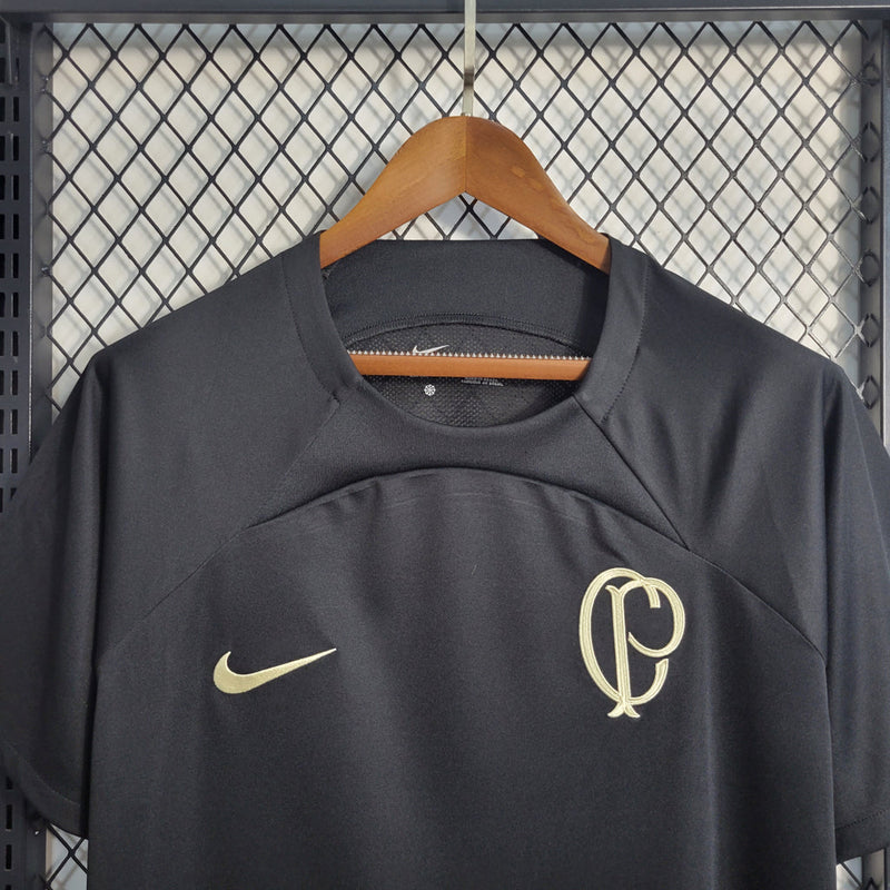 Camisa Nike Corinthians 23/24 Uniforme de treino  - Masculino - preto