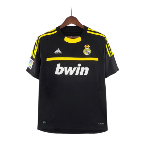 Camisa Adidas Real Madrid - Goleiro 11/12 - Retrô Preta