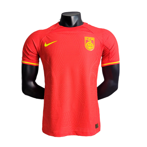 Camisa China Nike 2023/24 Jogador- Vermelho