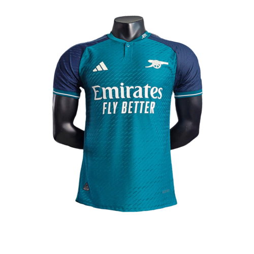 Camisa Adidas Arsenal II Away 2023/24 Jogador- Azul