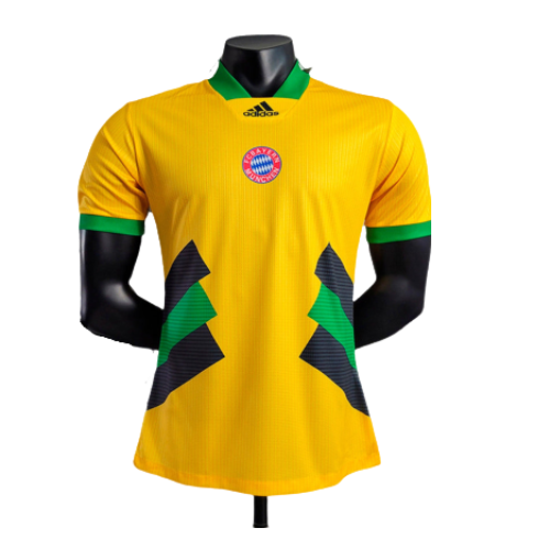 camisa Adidas - Bayern de Munique 2023/24 edição especial jogador amarelo