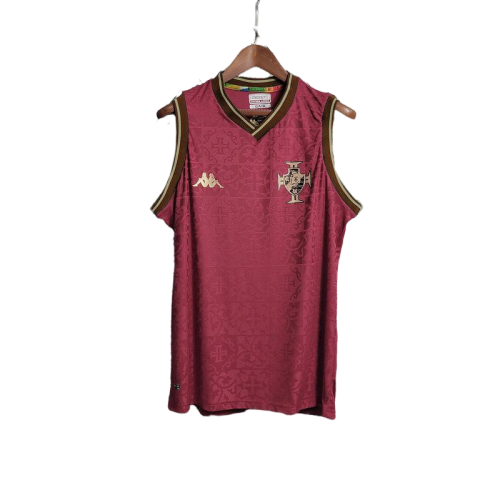 Camisa Kappa- Vasco Da Gama  2022/23 Wine Edition Regata- Vermelho vinho