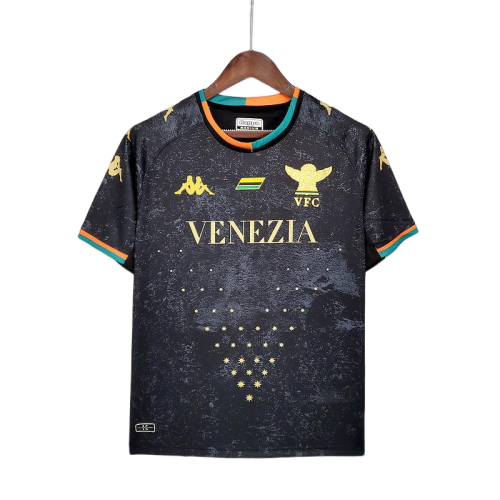 camisa Kappa - Venezia Home 2021/22 Masculino preta