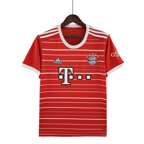 camisa Adidas - Bayern de Munique Home 2022/23 Masculino vermelha