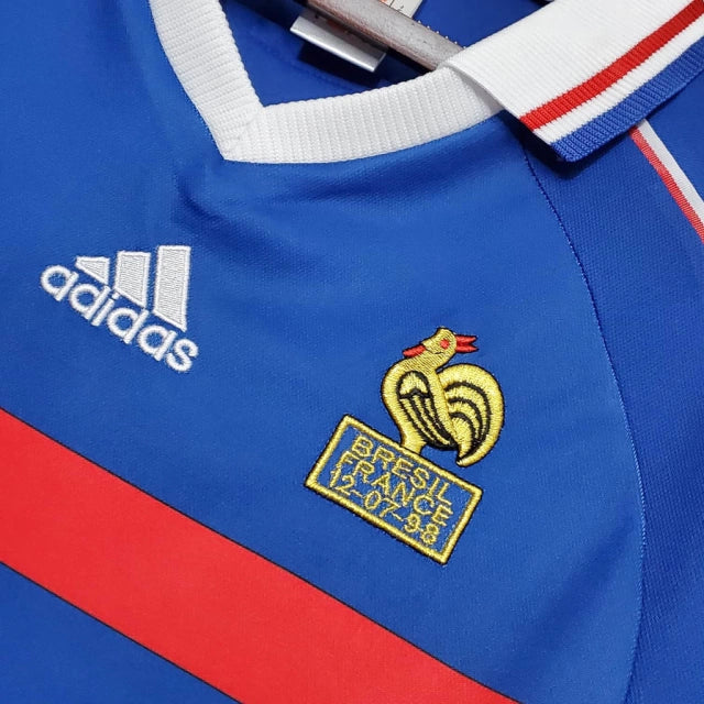 Cópia de Camisa França Retrô 1998 Branca - Adidas