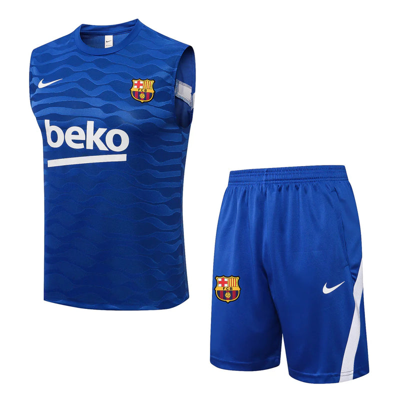 Conjunto Regata Barcelona - Azul