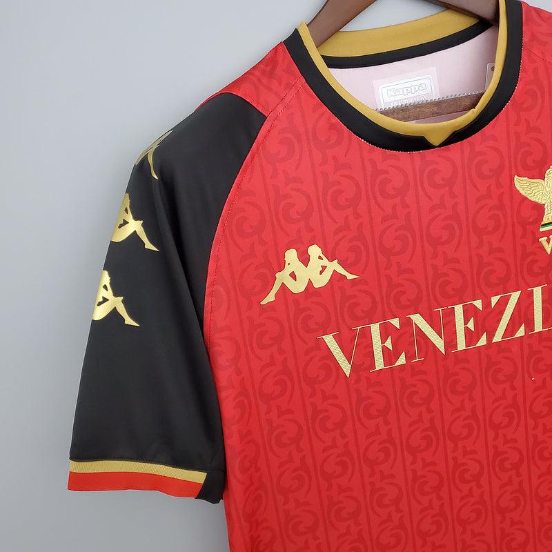 camisa Kappa - Venezia Goleiro 2021/22 Masculino vermelha