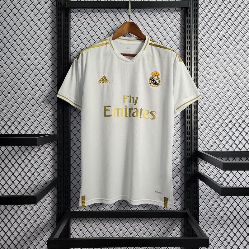 Camisa Adidas Real Madrid 19/20 - Retrô Branca