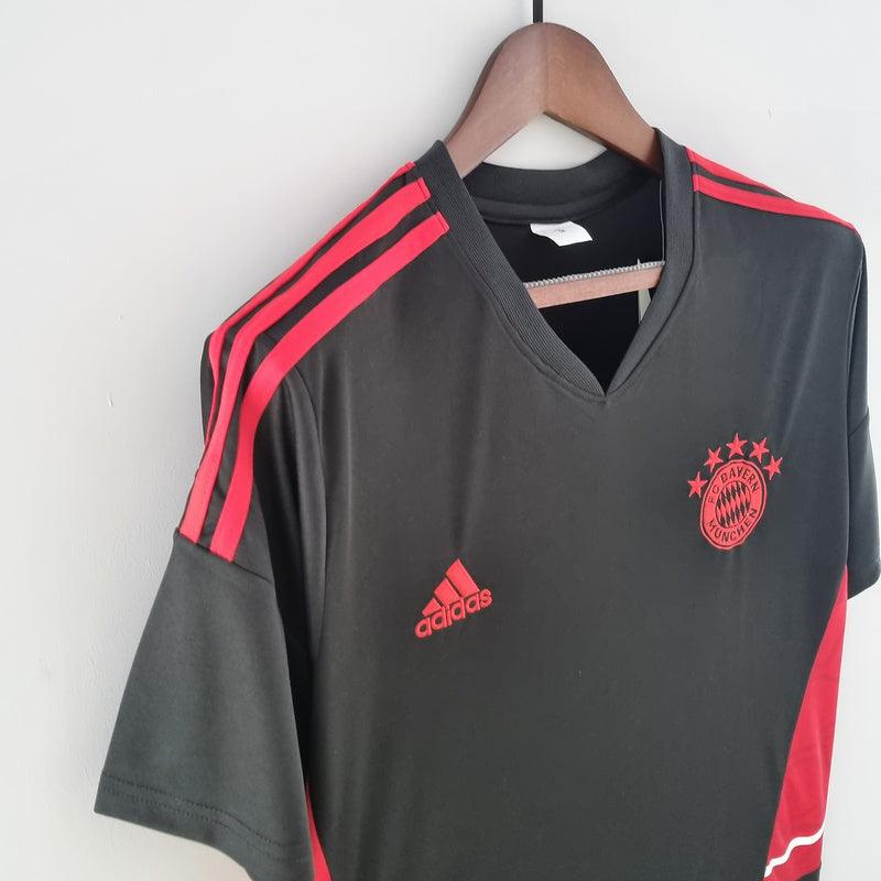 Camisa Adidas - Bayern de Munique Treino 2022/23 Masculino  preto