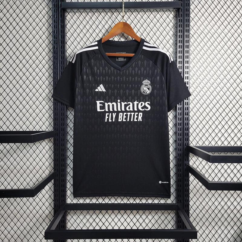 Camisa Real Madrid Goleiro 23/24 -Adidas - Preta