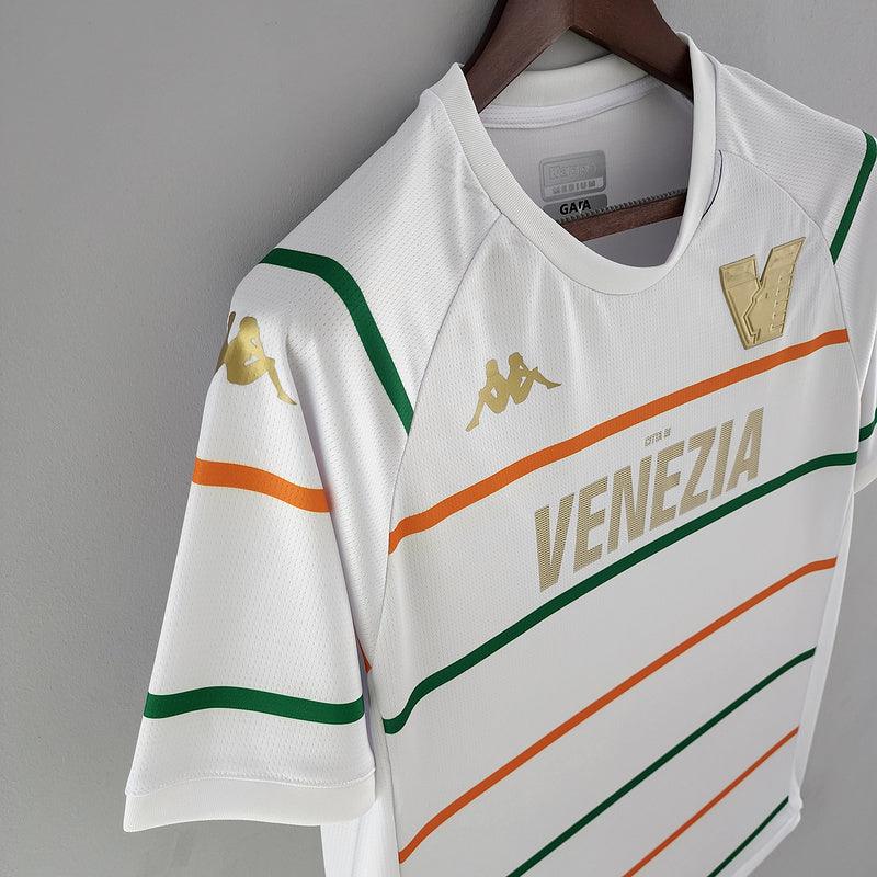 camisa Kappa - Venezia Away 2022/23 Masculino branca