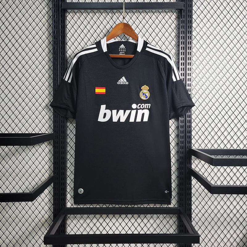 Camisa Adidas Real Madrid 08/09 - Retrô Preta