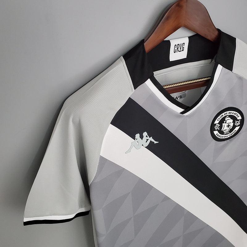 camisa Kappa- Vasco 2021/22- CInza