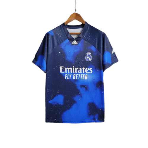 Camisa Adidas Real Madrid I 18/19 - Retrô Azul galáxia