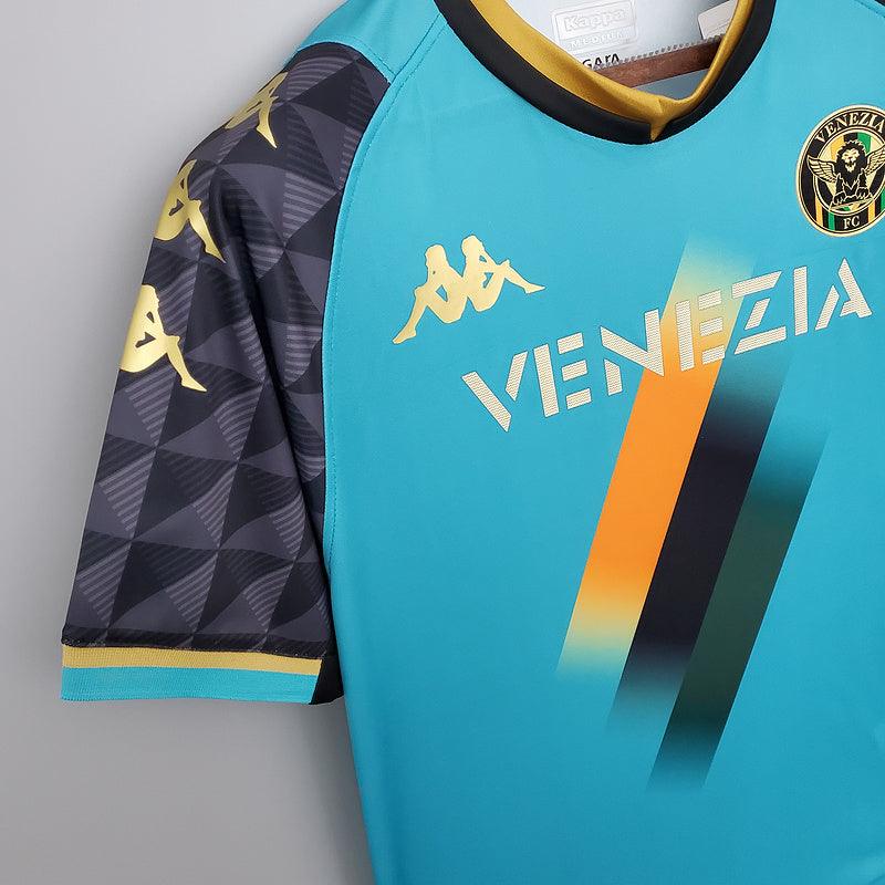 camisa Kappa - Venezia Goleiro Azul 2021/22  Azul