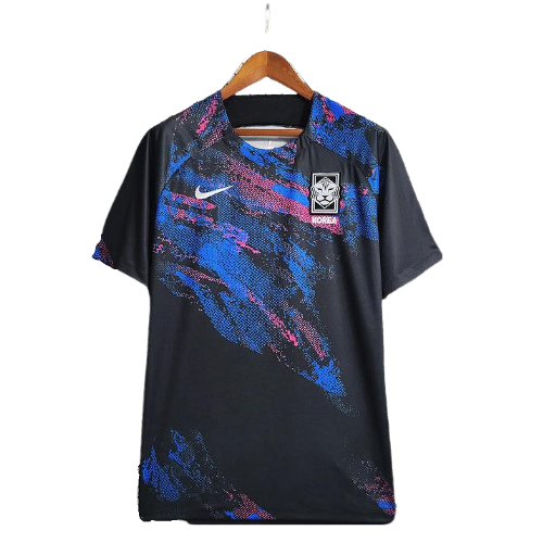 Camisa  Coreia Treino Nike 2023/24- Preto/Azul