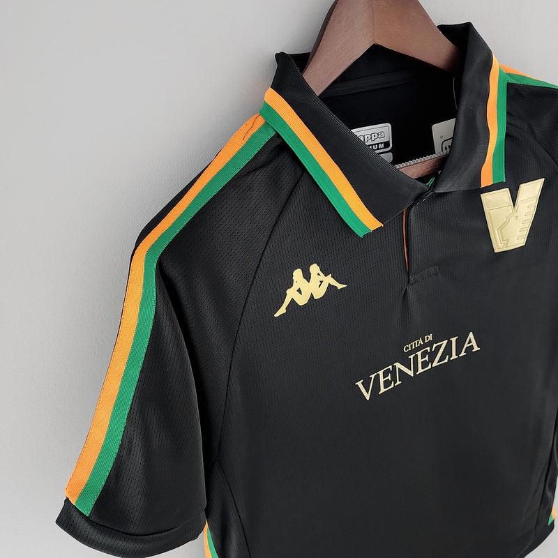 camisa Kappa - Venezia Home 2022/23 Polo Mascuino- Preto