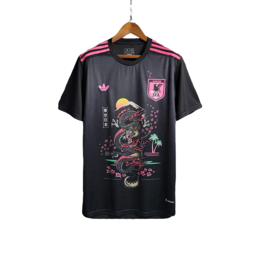 Camisa PSG 2023/24 Polo- Preto/Rosa