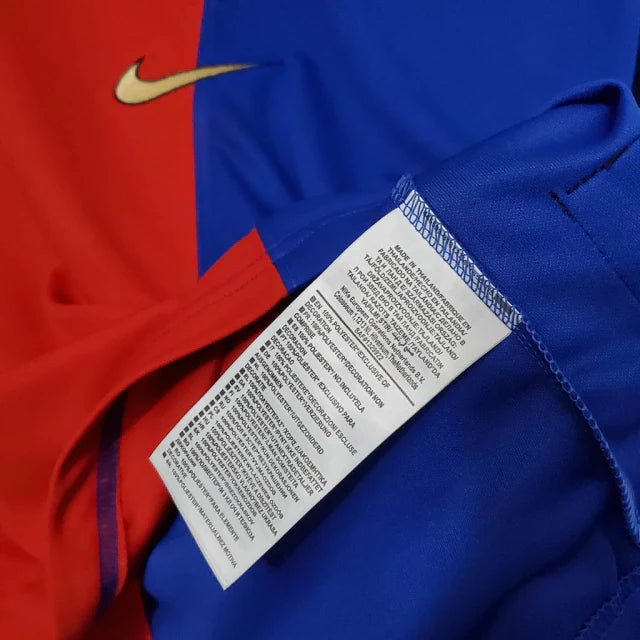 Camisa Barcelona 100 Anos Retrô 1999 Azul e Grená - Nike