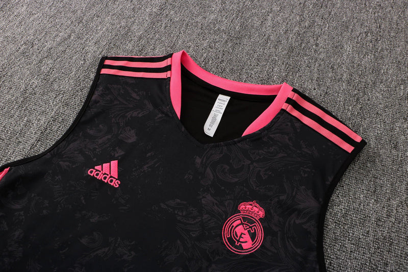 Conjunto Regata Real Madrid - Preto+Rosa