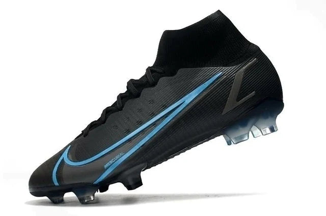 Chuteira de Campo Nike Mercurial Vapor 14 Elite FG Black Boost