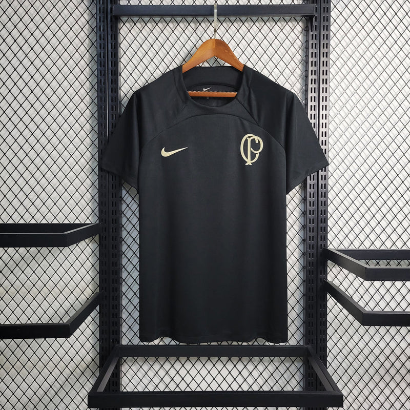 Camisa Nike Corinthians 23/24 Uniforme de treino  - Masculino - preto