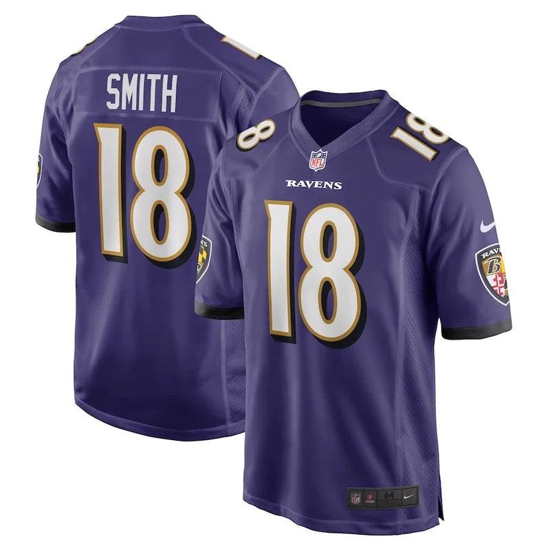 Camisa Baltimore Ravens Lamar Jackson Player Game Jersey