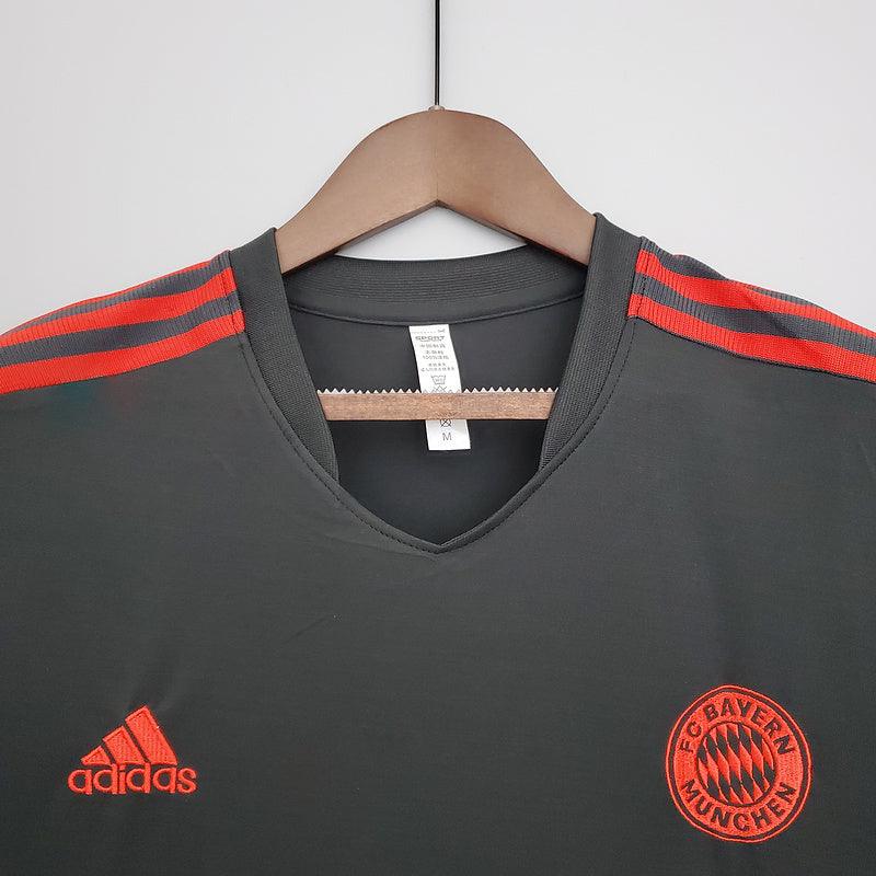 Camisa Adidas - Bayern de Munique Treino 2021/22  preto