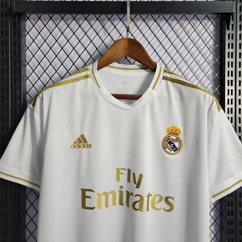 Camisa Adidas Real Madrid 19/20 - Retrô Branca