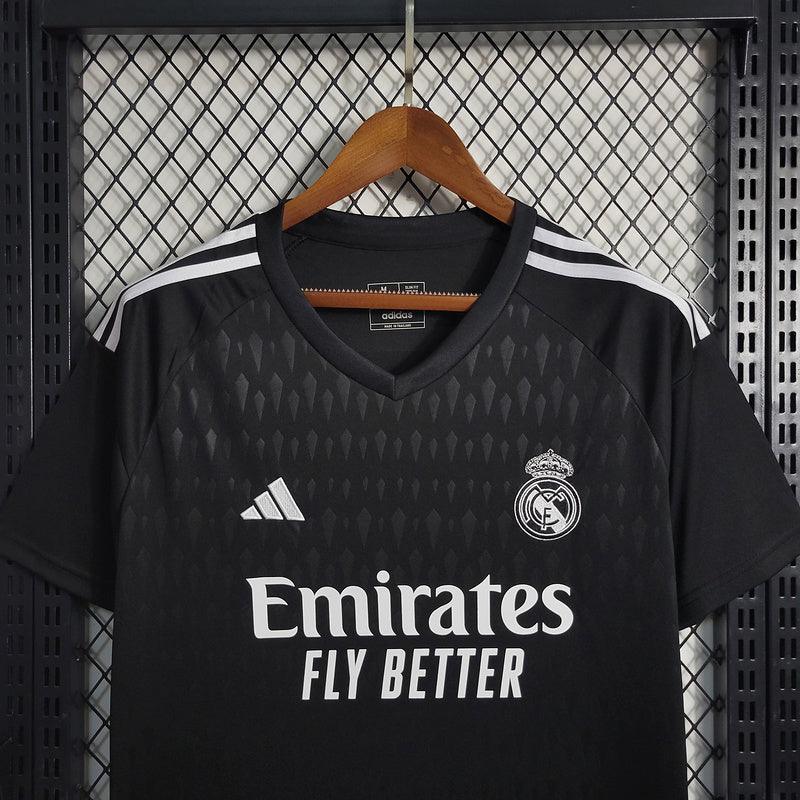 Camisa Real Madrid Goleiro 23/24 -Adidas - Preta