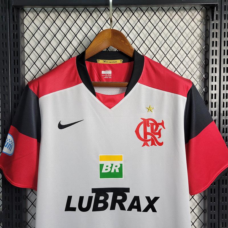 camisa Adidas - Flamengo Away 2008/09 Retrô branco