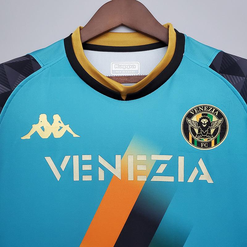 camisa Kappa - Venezia Goleiro Azul 2021/22  Azul