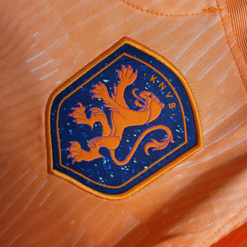 Camisa Holanda Home 2022/23 (Feminina) Laranja