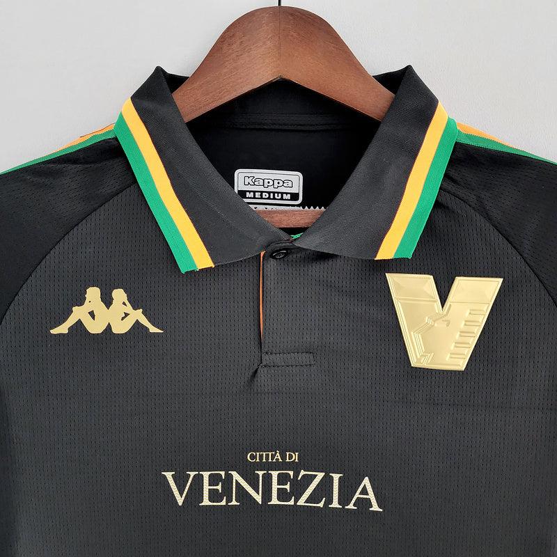 camisa Kappa - Venezia Home 2022/23 Polo Mascuino- Preto