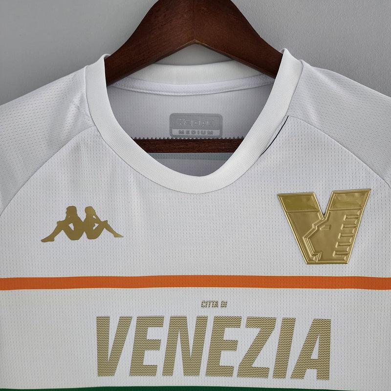 camisa Kappa - Venezia Away 2022/23 Masculino branca