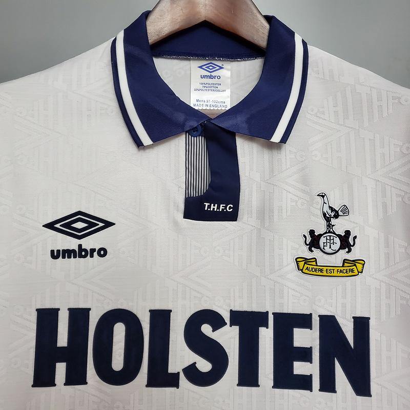 Camisa Umbro Tottenham Home 1994/95 Retrô/ Branca