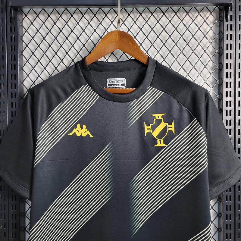 camisa Kappa - Vasco Home 2023/24 Preto