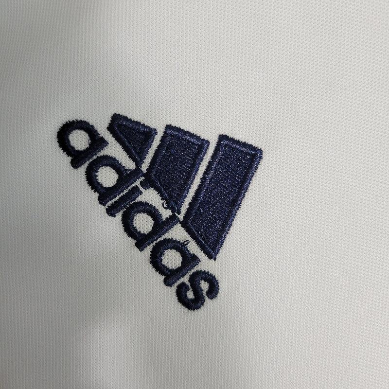 Camisa Real Madrid Adidas 2016/17 (Manga longa) Retrô- Branco