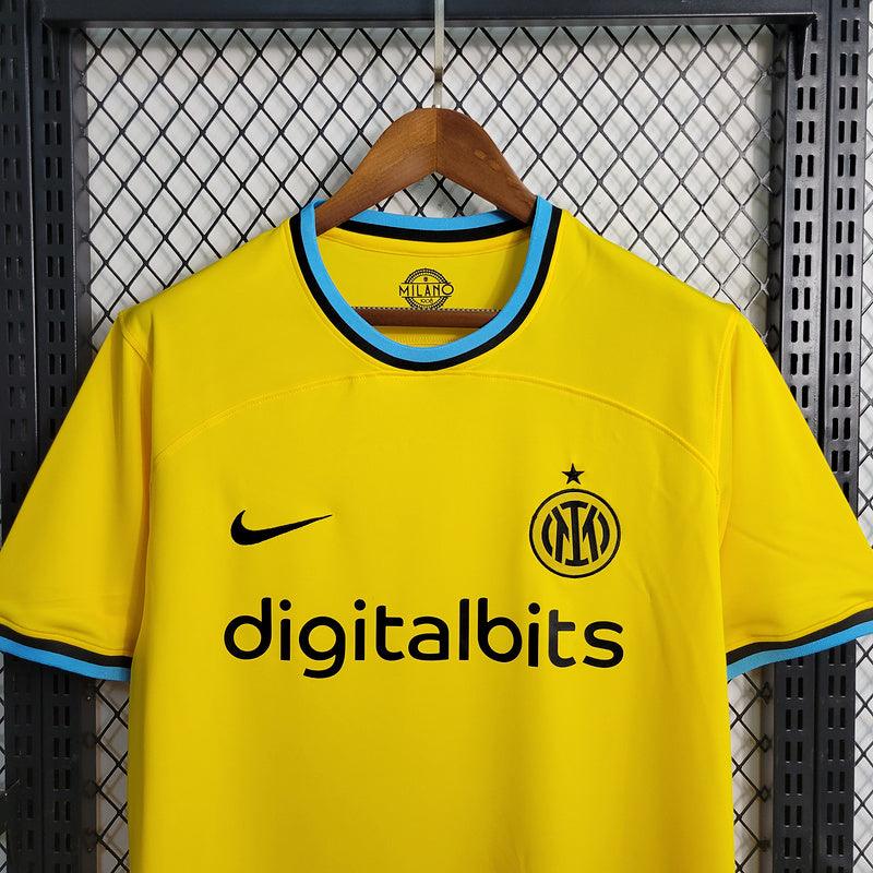 Camisa Inter de Milão Nike 2022/23 Two Guest- Amarelo