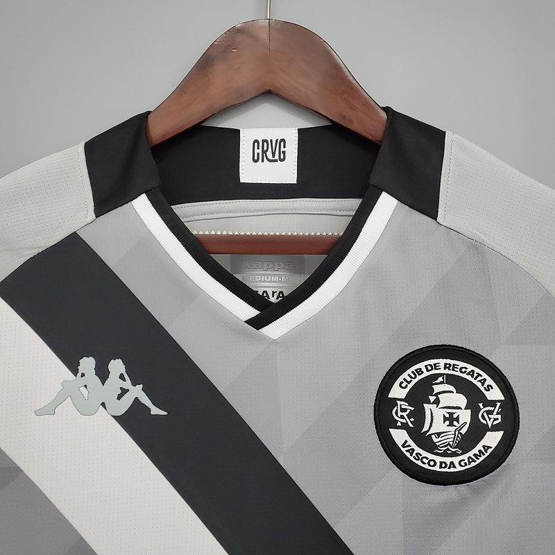 camisa Kappa- Vasco 2021/22- CInza