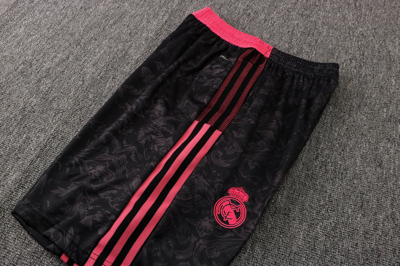 Conjunto Regata Real Madrid - Preto+Rosa