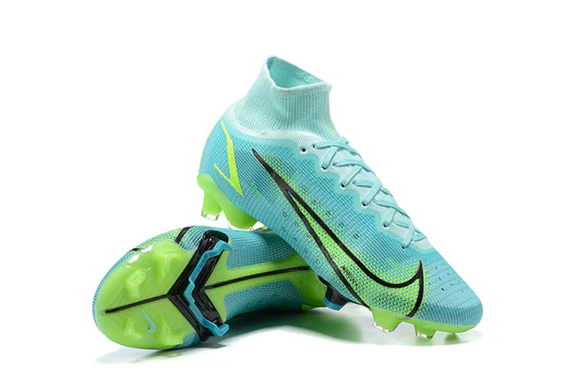 Chuteira de Campo Nike Mercurial Superfly VIII Elite FG Impulse Pack - Blue, green