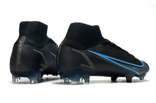 Chuteira de Campo Nike Mercurial Vapor 14 Elite FG Black Boost