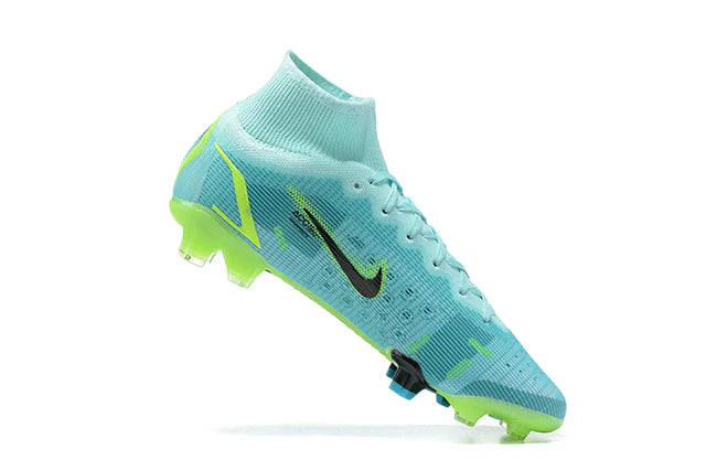 Chuteira de Campo Nike Mercurial Superfly VIII Elite FG Impulse Pack - Blue, green