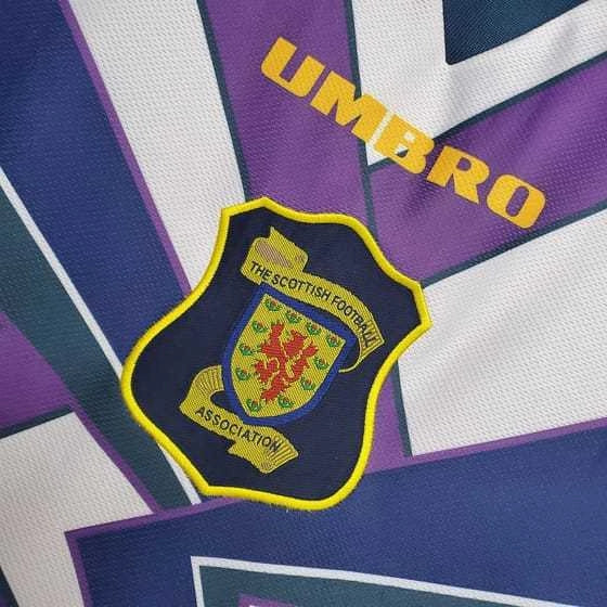 Camisa Escócia Retrô 1994/1996 Branca - Umbro