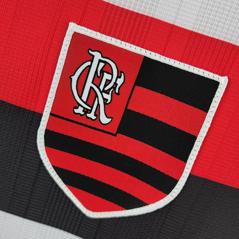 camisa Adidas - Flamengo Away 1995 Retrô  branco