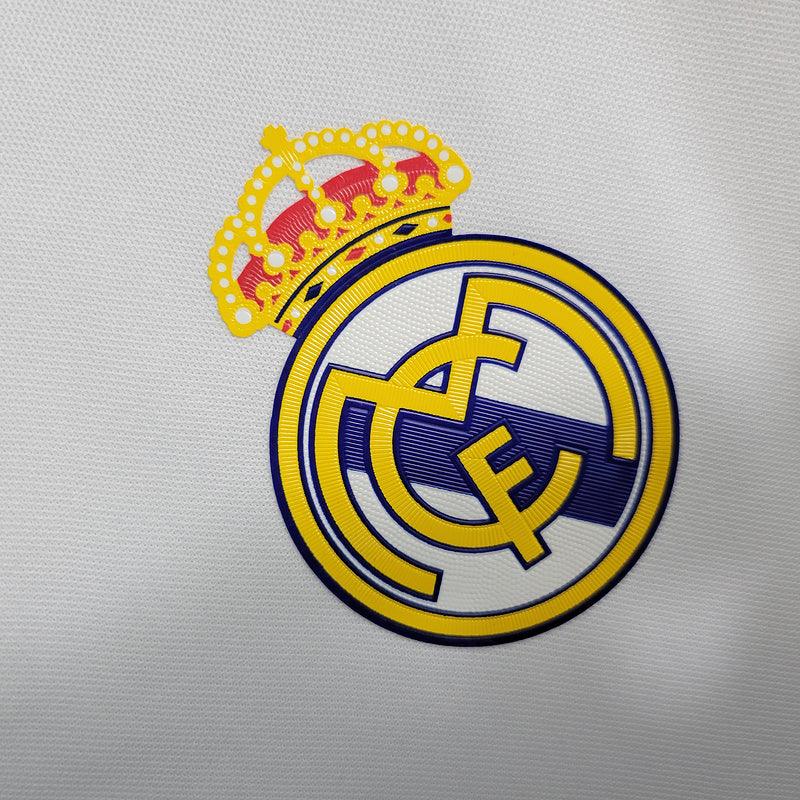 Camisa Real Madrid Adidas 2016/17 (Manga longa) Retrô- Branco